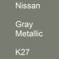 Preview: Nissan, Gray Metallic, K27.